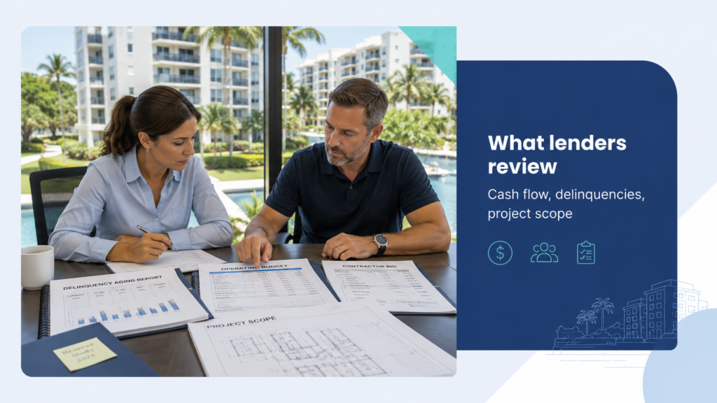 Can your association get a loan with low reserves?