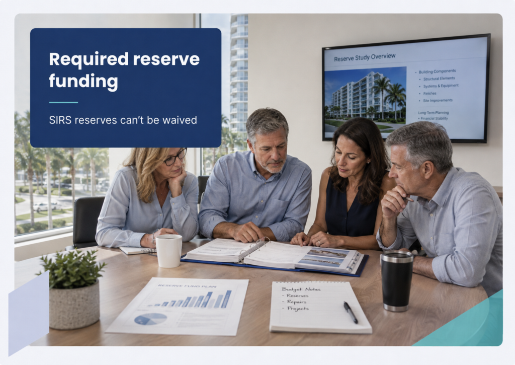 Florida condo reserve requirements 2026 explained