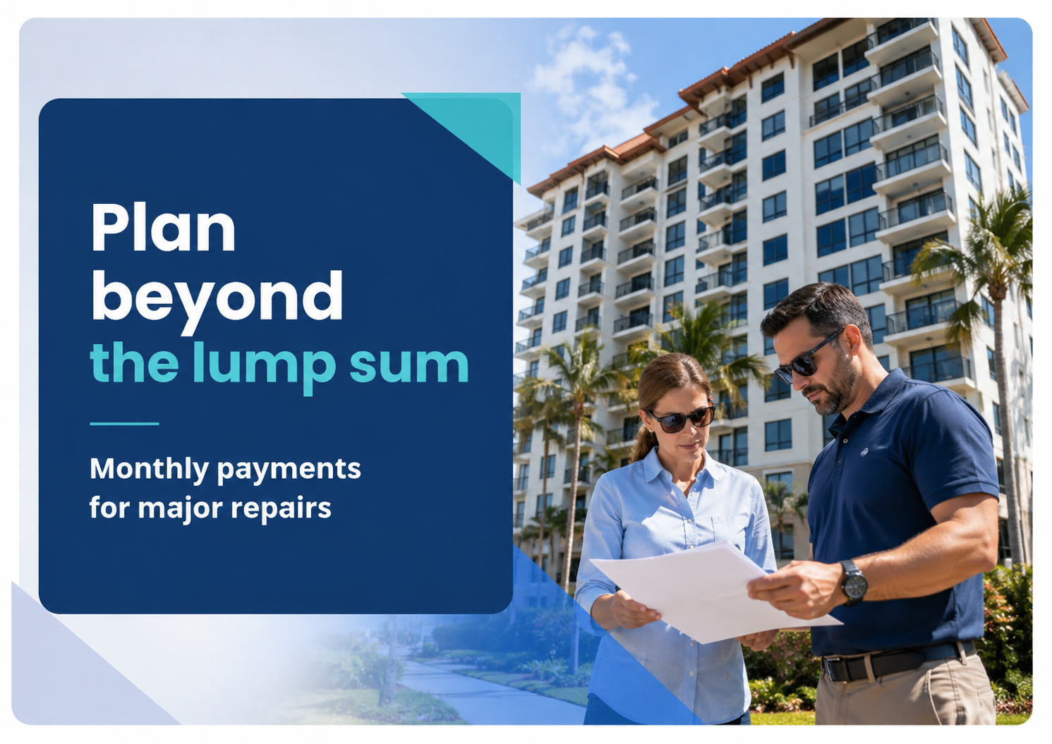 Turning a special assessment into manageable monthly payments