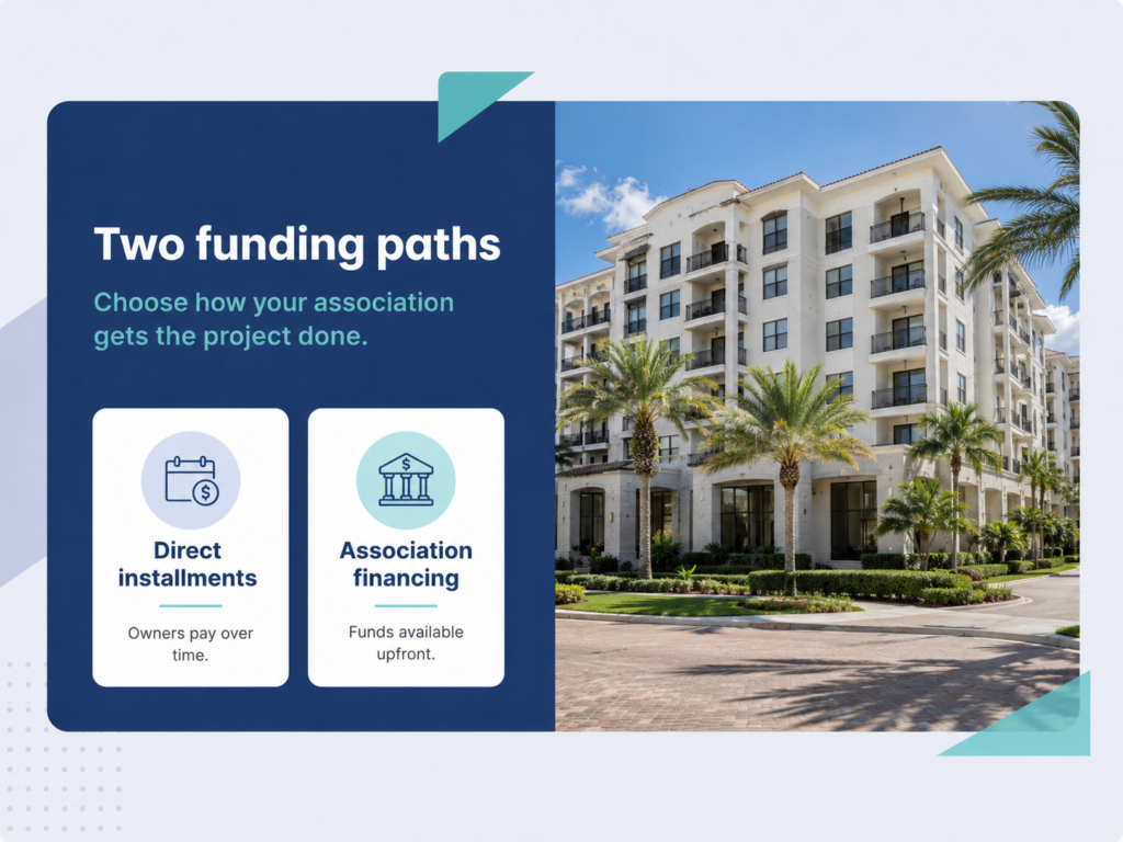 Turning a special assessment into manageable monthly payments