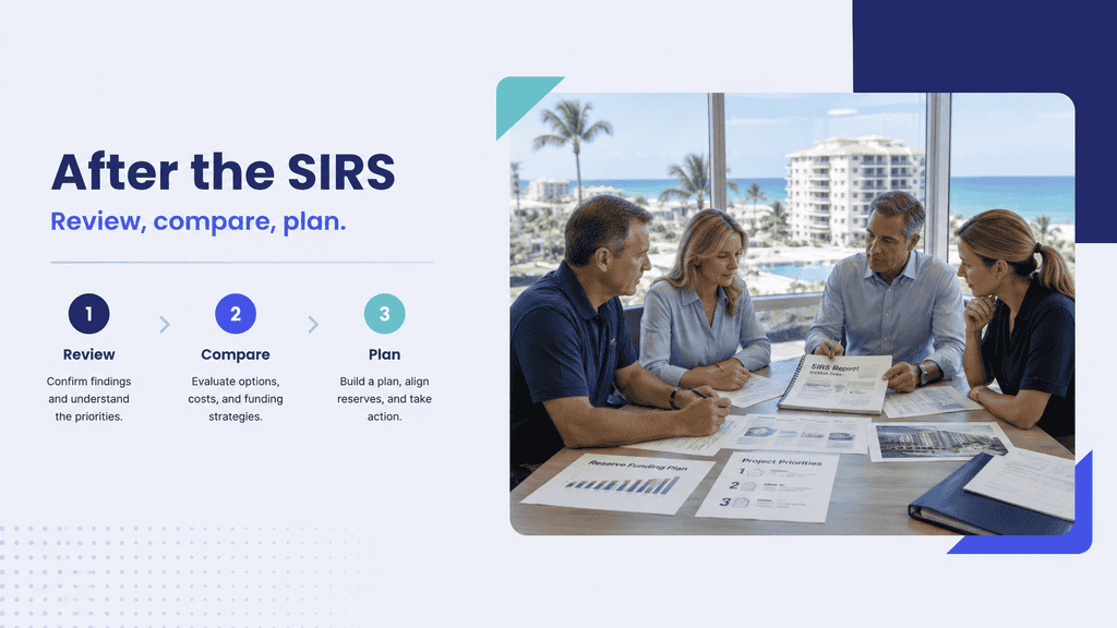 Structural integrity reserve study Florida: What SIRS requires