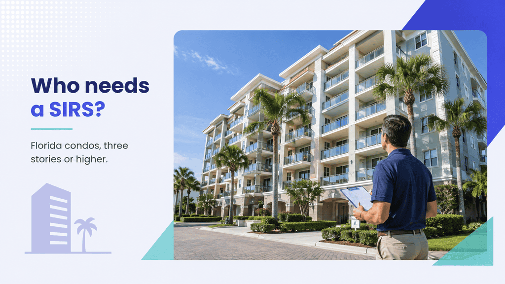 Structural integrity reserve study Florida: What SIRS requires