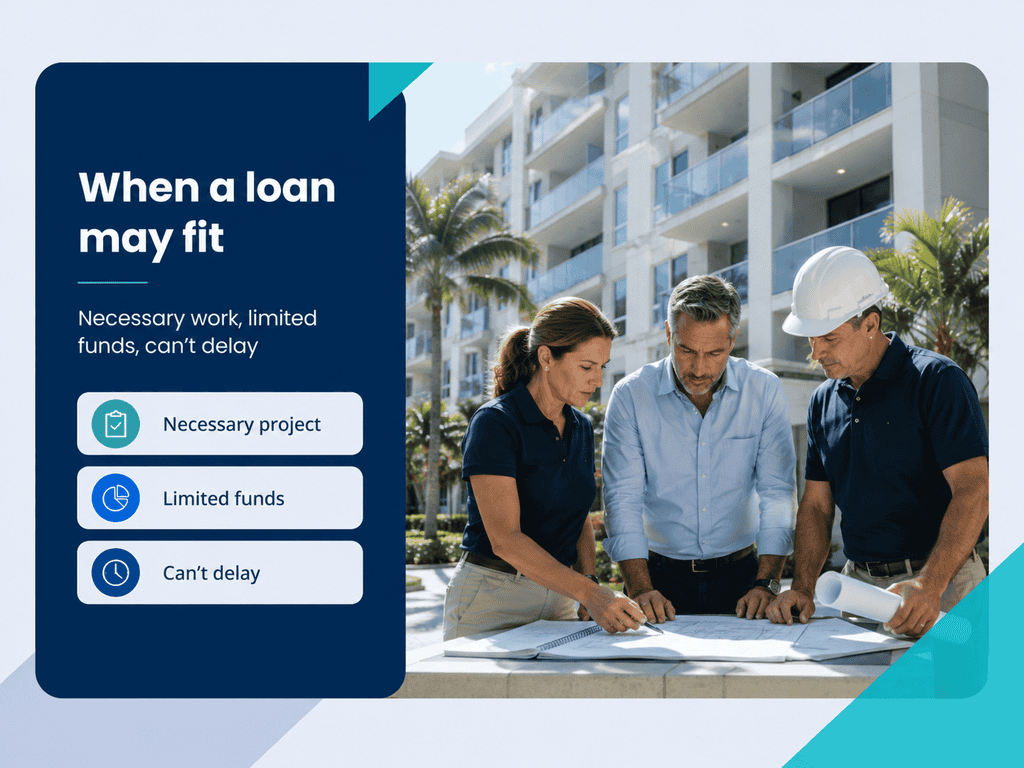 Condo association financing in Fort Lauderdale and Broward County
