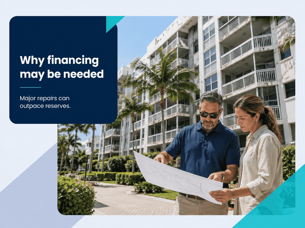 Condo association financing in Fort Lauderdale and Broward County
