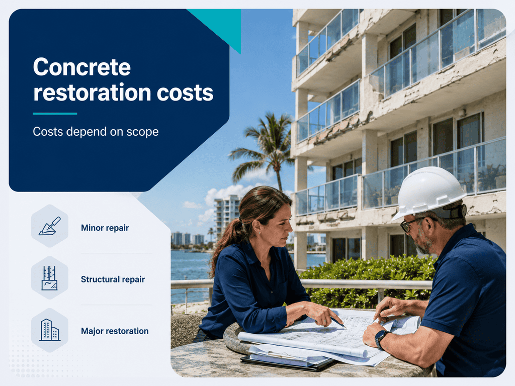 What does concrete restoration cost a Florida condo in 2026?